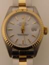 Ladies Rolex Oyster Perpetual Date Just Two Tone
