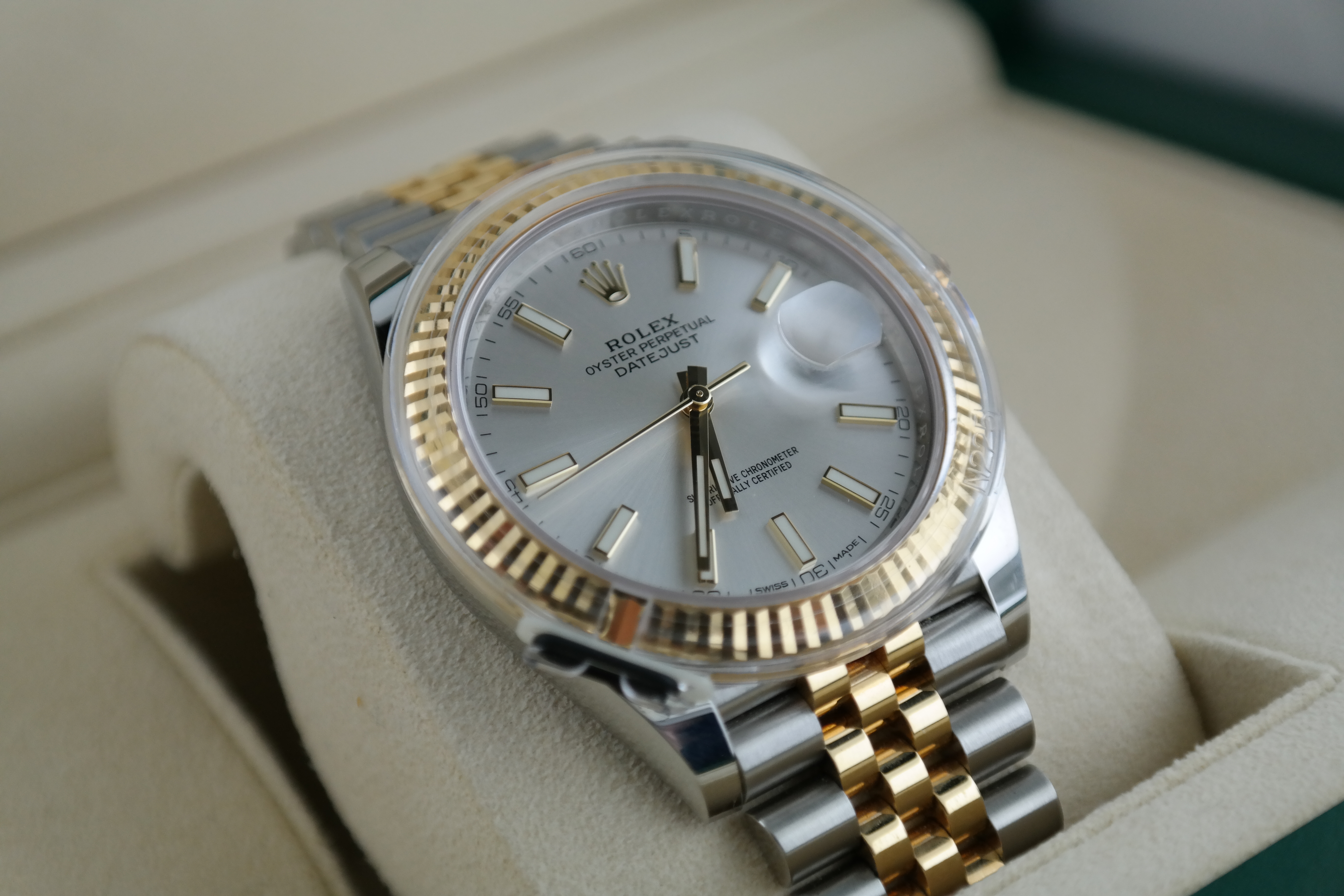datejust 41 silver dial jubilee