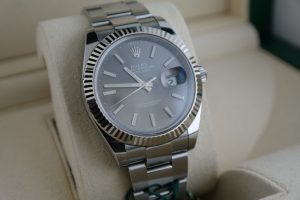 Rolex Datejust 41 126334 Dark Rhodium Dial Oyster Band Box & Papers Year 2020