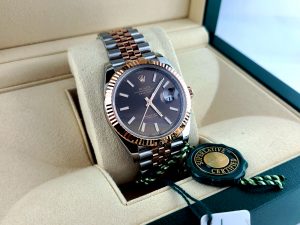 Rolex DateJust 41mm Chocolate Dial