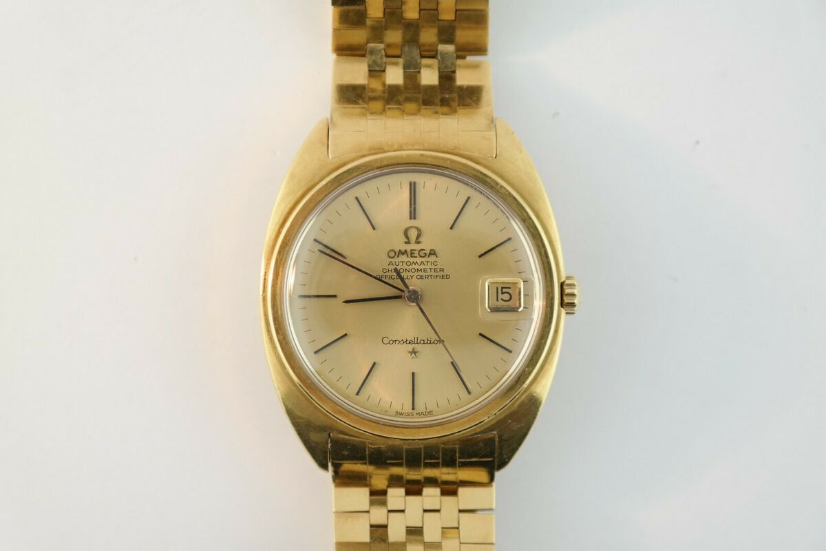 Vintage Omega Constellation 168.009 18K 