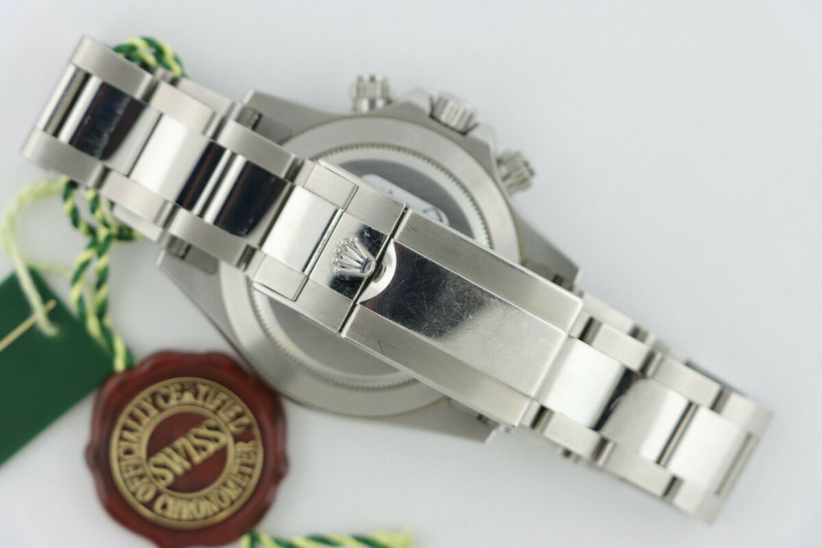 Rolex Daytona 116520 White APH Chronograph 40mm & Papers 2010 – Estate Watch and Jewelry Buyers Houston Ace Watch Company