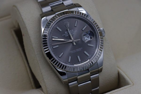 Rolex Datejust 41 126334 Rhodium Index Dial Oyster Band Box & Papers Year 2020 - Image 10