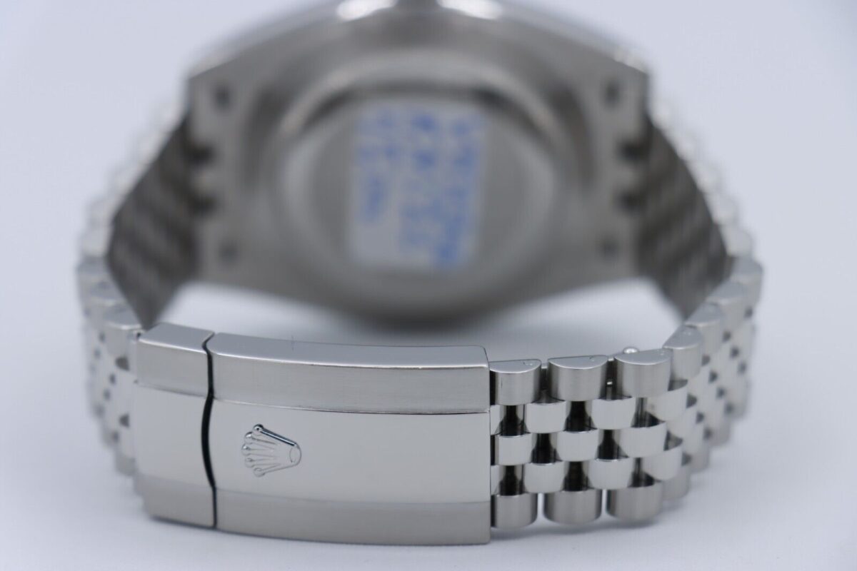 Rolex Datejust 41 126334 Blue Index Dial Jubilee Band Box & Papers Year 2018 - Image 7