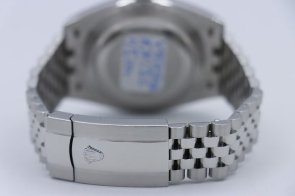 Rolex Datejust 41 126334 Blue Index Dial Jubilee Band Box & Papers Year 2018 - Image 7