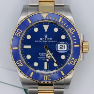 Rolex Submariner 126613LB Blue Dial & Bezel Two-Tone Box & Papers Year 2020