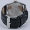 Rolex Date 1501 Silver Linen Dial 34mm Engine Turned Bezel Leather Strap - Image 7