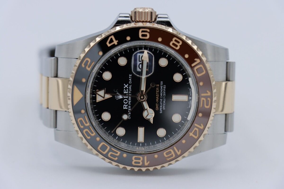 Rolex GMT-Master II 126711CHNR Root Beer Two-Tone Everose Oyster Band Circa 2019 - Image 5