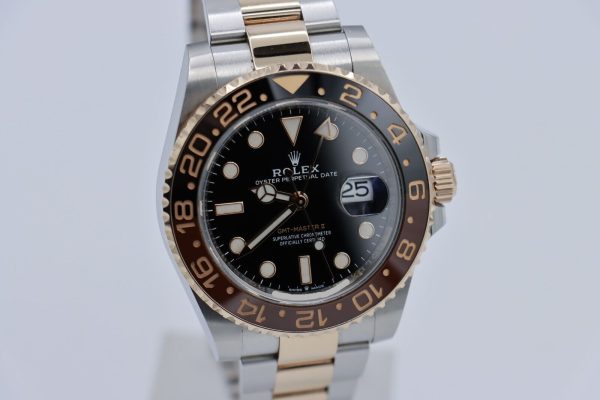 Rolex GMT-Master II 126711CHNR Root Beer Two-Tone Everose Oyster Band Circa 2019 - Image 9