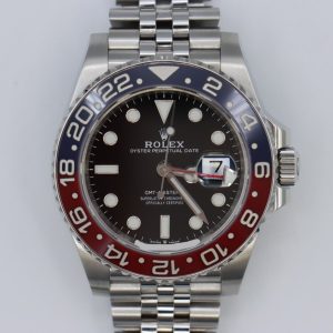 Rolex GMT-Master II 126710BLRO Pepsi Red & Blue Bezel Jubilee Band Box & Papers Year 2020