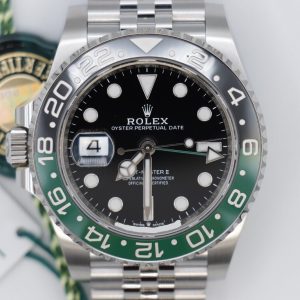 Rolex GMT-Master II 126720VTNR Sprite Left Handed Watch Jubilee Band Box & Papers Year 2023