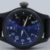 IWC Big Pilot Top Gun IW502001 Black Ceramic Leather Strap 7 Day Power Reserve - Image 5
