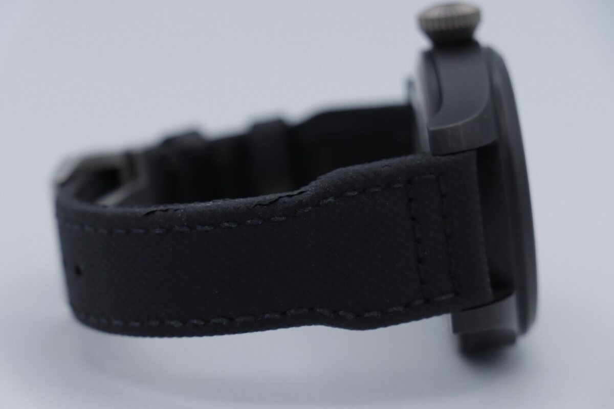 IWC Big Pilot Top Gun IW502001 Black Ceramic Leather Strap 7 Day Power Reserve - Image 8