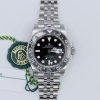 Rolex GMT-Master II 126710GRNR Bruce Wayne Jubilee Band Full Set FRESH CARD 2024 - Image 2