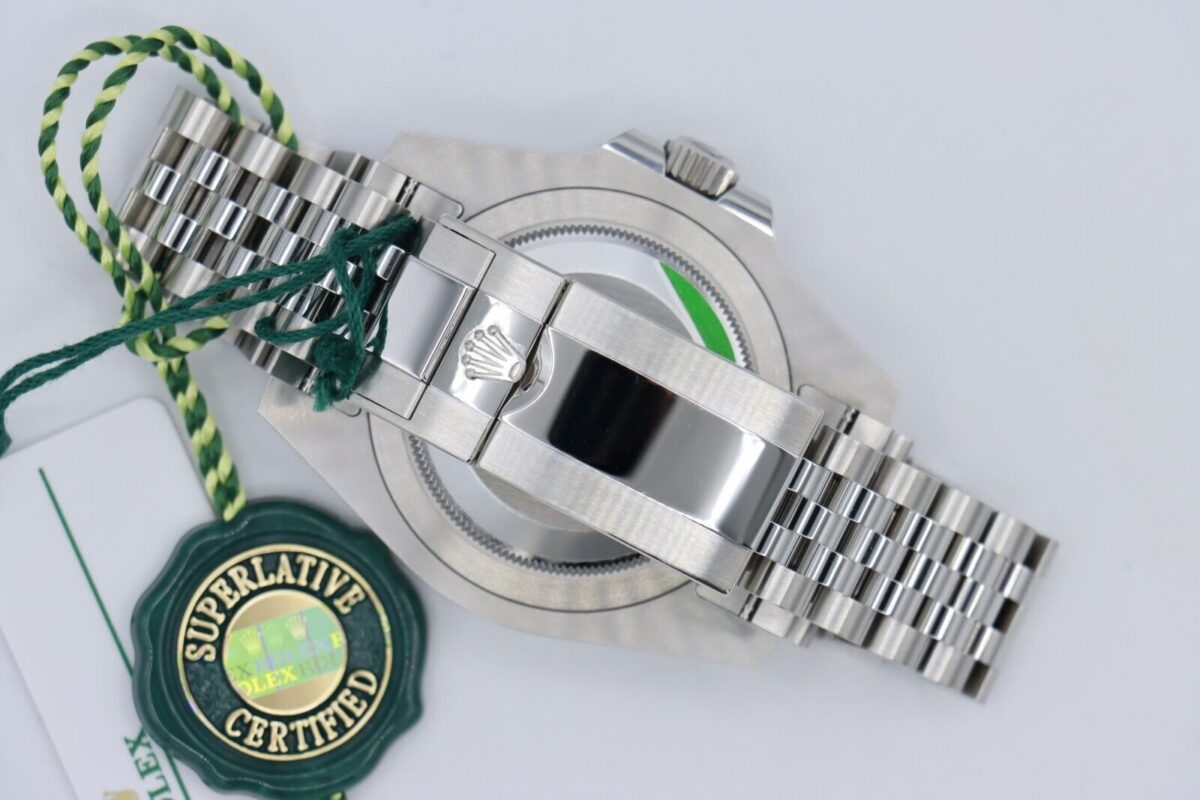 Rolex GMT-Master II 126710GRNR Bruce Wayne Jubilee Band Full Set FRESH CARD 2024 - Image 4