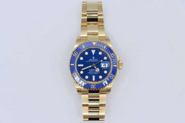 Rolex Submariner 126618LB Blue Dial & Bezel 18K Oyster Band Box & Papers 2023 - Image 2