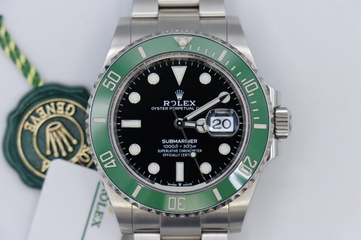 Rolex Submariner 126610LV Starbucks Green Bezel Black Dial Box & Paper Year 2023