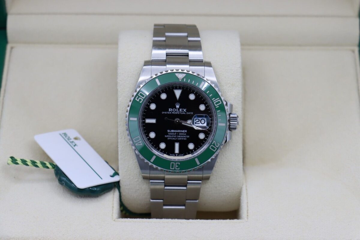 Rolex Submariner 126610LV Starbucks Green Bezel Black Dial Box & Paper Year 2023 - Image 9
