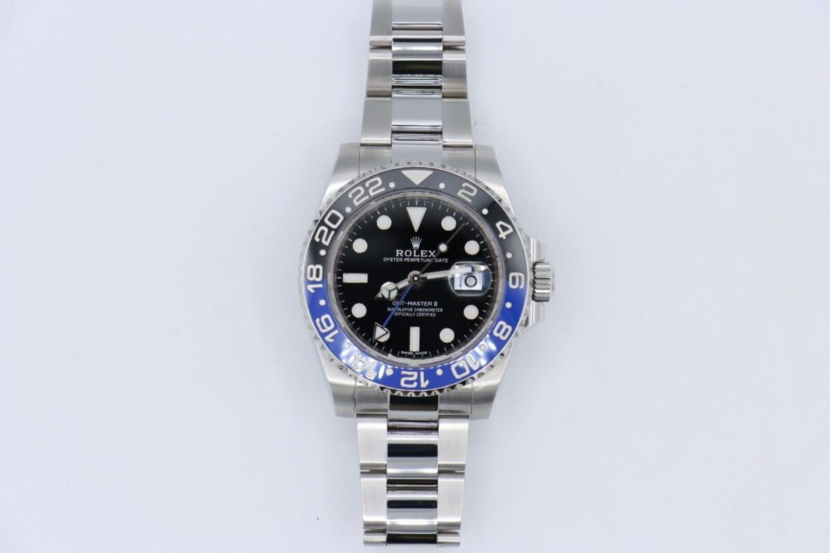 Rolex GMT-Master II 116710BLNR Batman Oyster Band Blue & Black Ceramic Bezel - Image 2
