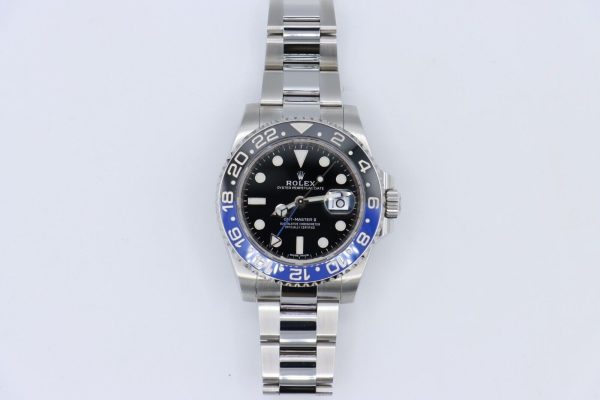 Rolex GMT-Master II 116710BLNR Batman Oyster Band Blue & Black Ceramic Bezel - Image 2