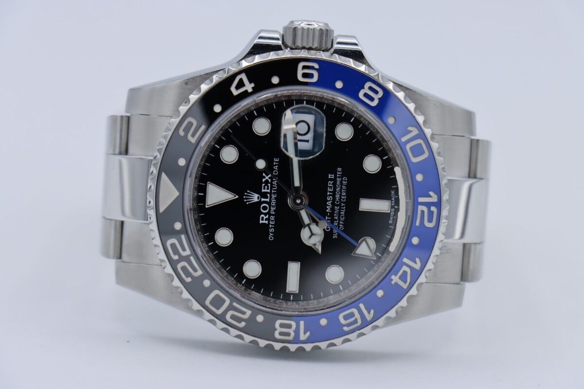 Rolex GMT-Master II 116710BLNR Batman Oyster Band Blue & Black Ceramic Bezel - Image 5