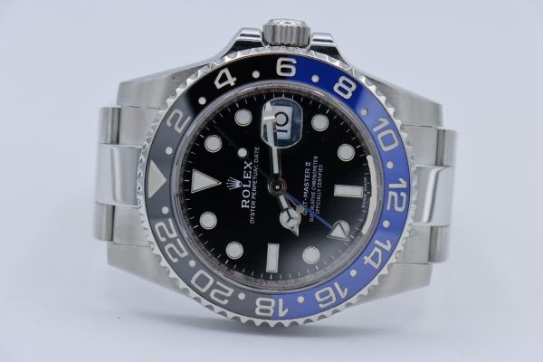 Rolex GMT-Master II 116710BLNR Batman Oyster Band Blue & Black Ceramic Bezel - Image 5