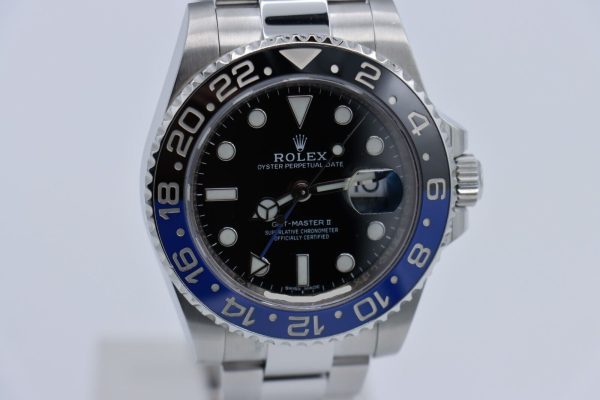 Rolex GMT-Master II 116710BLNR Batman Oyster Band Blue & Black Ceramic Bezel - Image 10