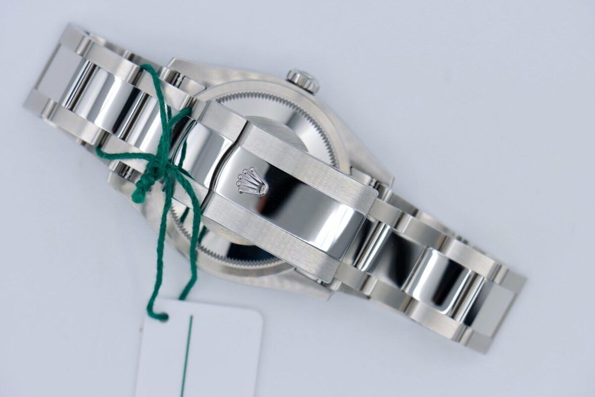 Rolex Datejust 126234 Green Palm Motif Dial Oyster Band Box & Papers Year 2023 - Image 4