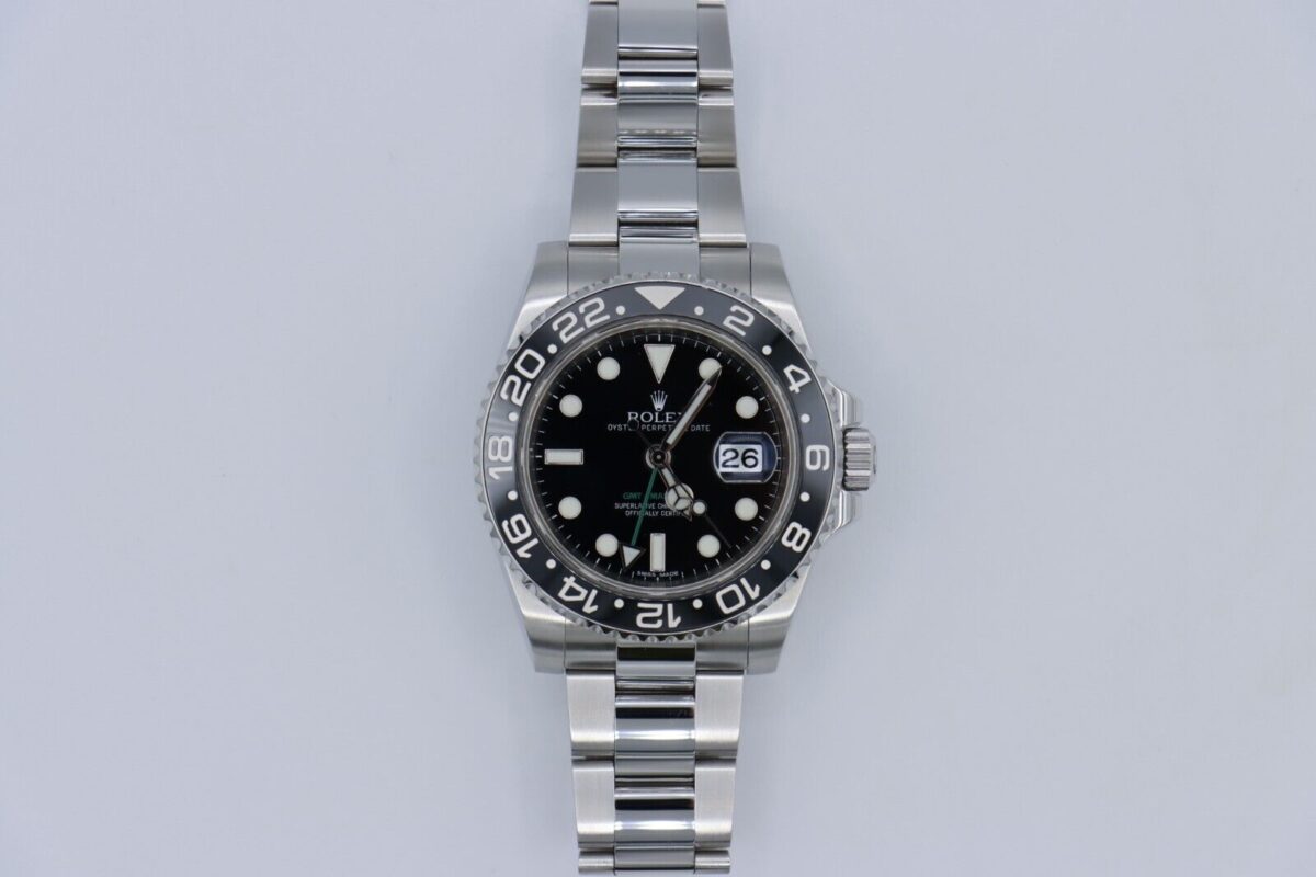 Rolex GMT-Master II 116710LN Ceramic Bezel Oyster Band Box & Papers Year 2012 - Image 2