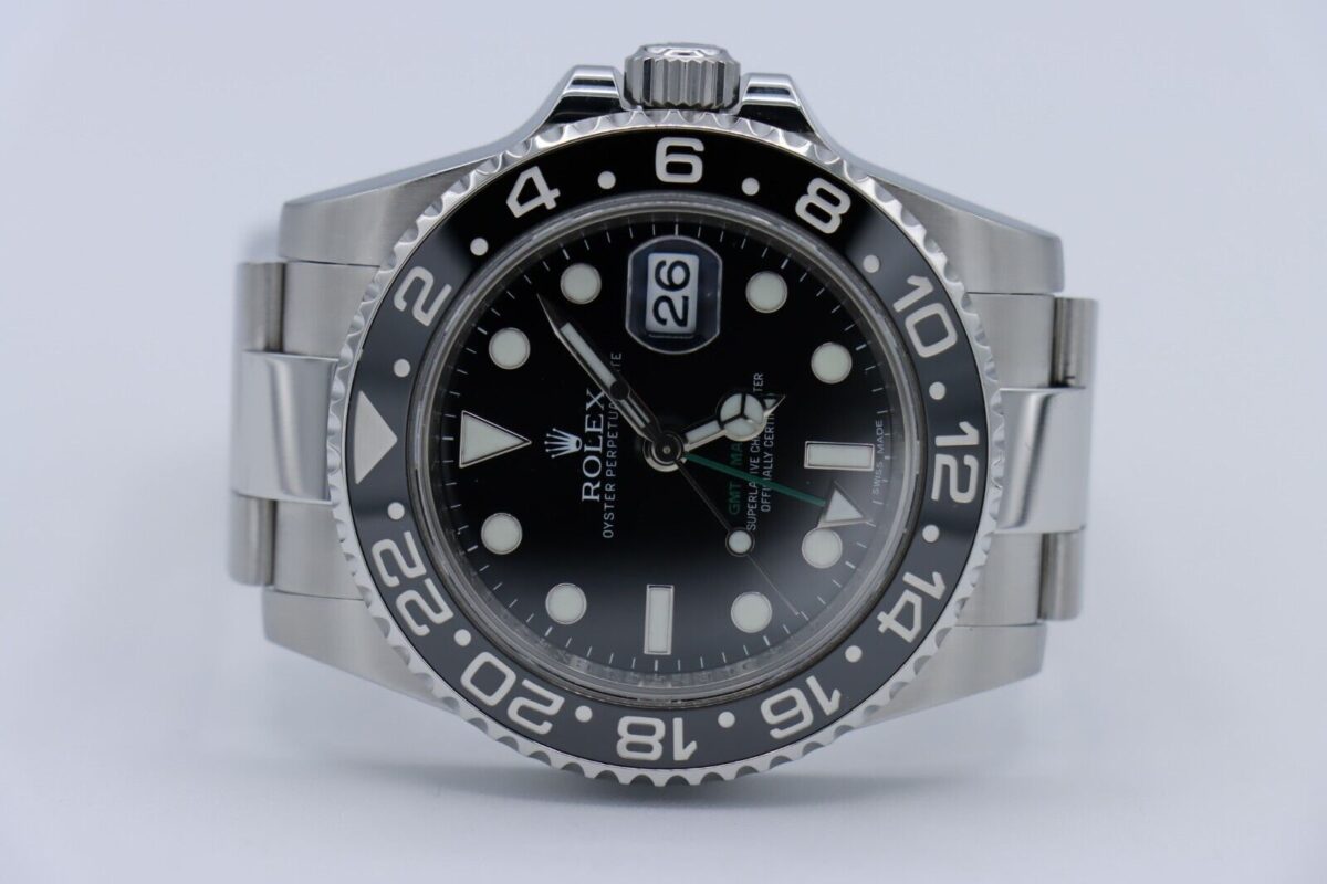 Rolex GMT-Master II 116710LN Ceramic Bezel Oyster Band Box & Papers Year 2012 - Image 5