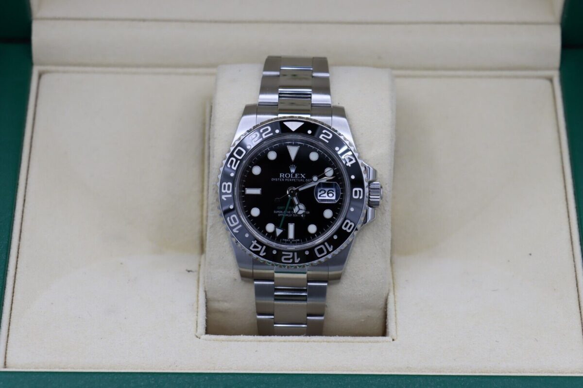 Rolex GMT-Master II 116710LN Ceramic Bezel Oyster Band Box & Papers Year 2012 - Image 10