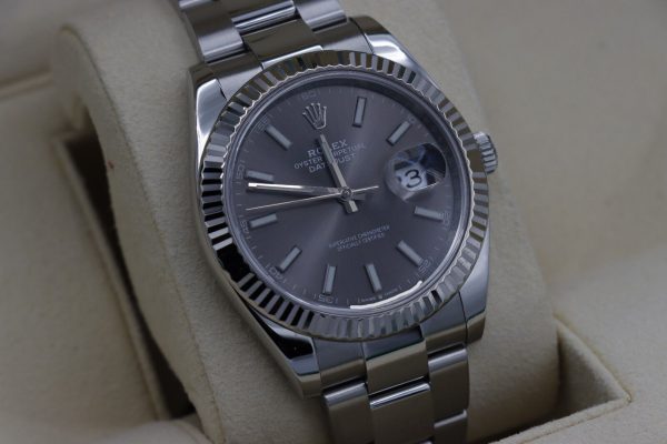 Rolex Datejust 41 126334 Rhodium Index Dial Oyster Band Box & Papers Year 2020 - Image 10