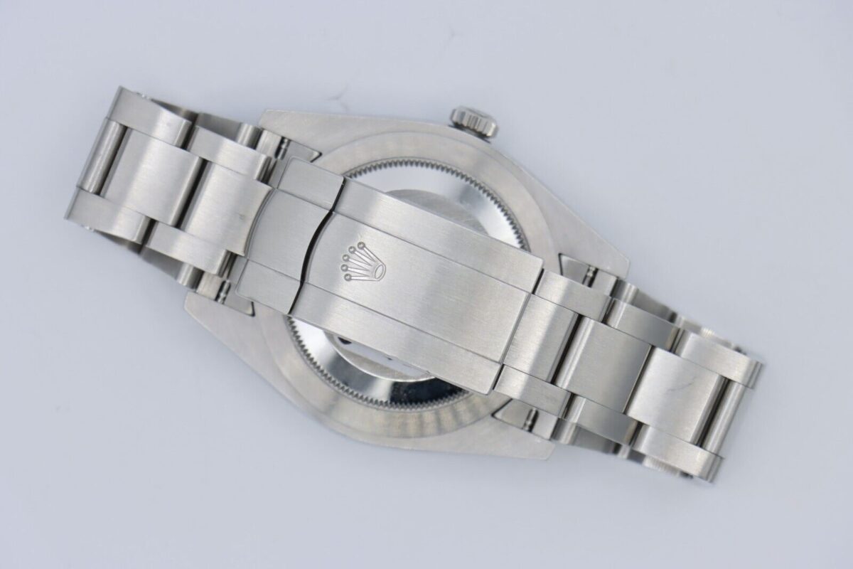 Rolex Oyster Perpetual 41 124300 Custom Turquoise Blue Dial w/Papers Year 2020 - Image 4