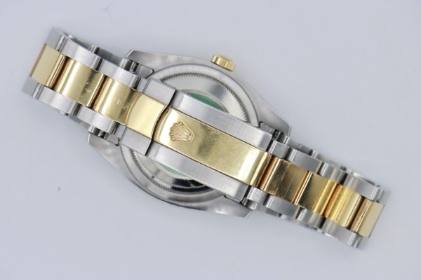 Rolex Datejust 116263 Slate Gray Dial Turn-O-Graph Two-Tone Oyster Band 36m 2006 - Image 4