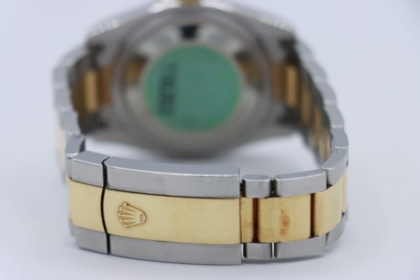 Rolex Datejust 116263 Slate Gray Dial Turn-O-Graph Two-Tone Oyster Band 36m 2006 - Image 7