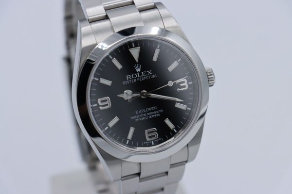 Rolex Explorer I 214270 Black Mark 1 Dial Oyster Band Stainless Steel Circa 2012 - Image 10