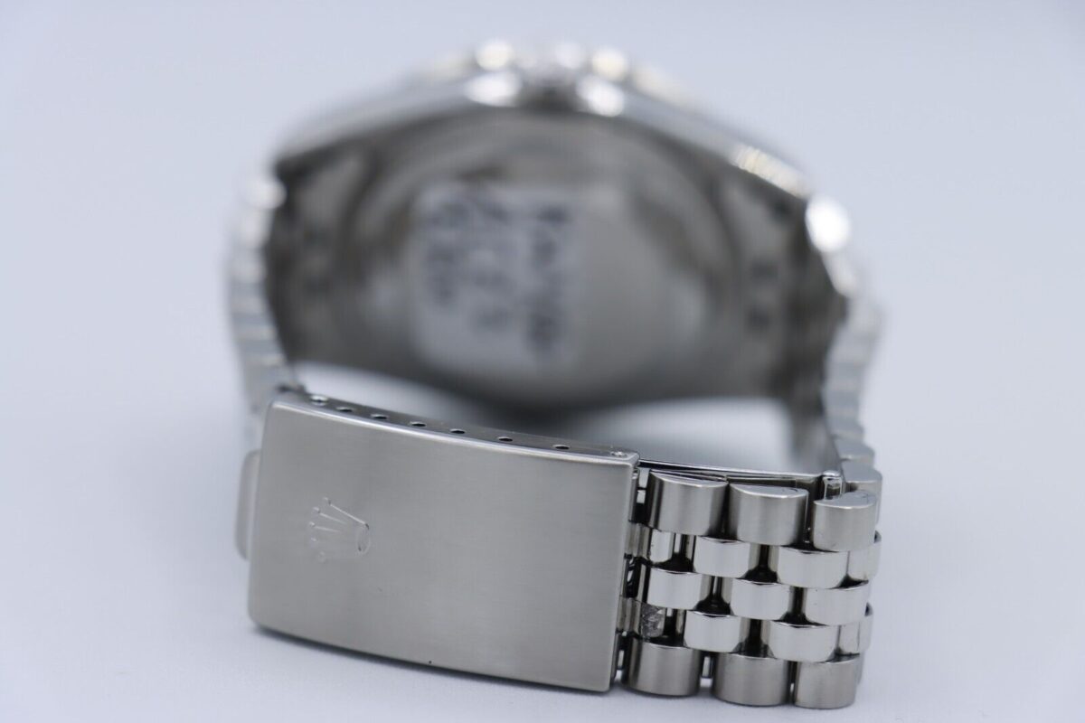 Rolex Datejust 16234 Silver Diamond Dial & Bezel Jubilee Band Circa 2000 - Image 7