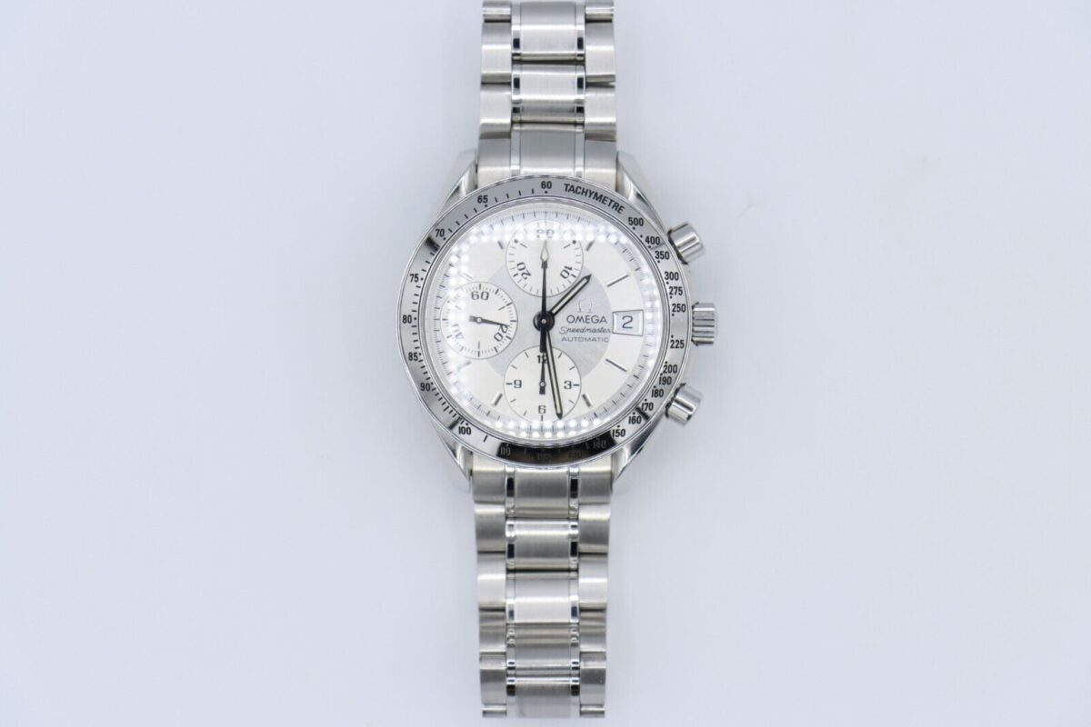 Omega Speedmaster 3513.30 Silver Dial Chronograph 39mm Stainless Steel Bracelet - Image 2