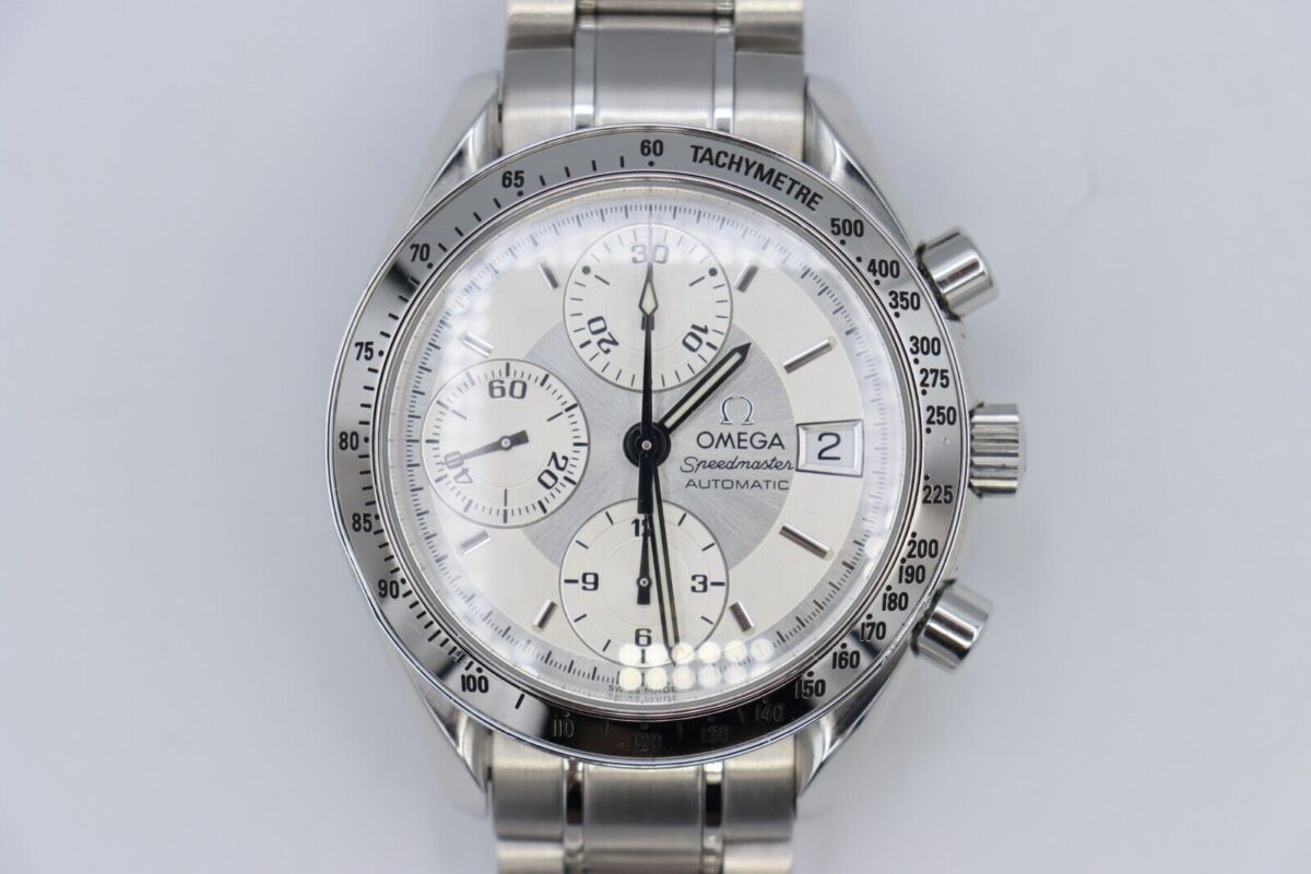 Omega Speedmaster 3513.30 Silver Dial Chronograph 39mm Stainless Steel Bracelet