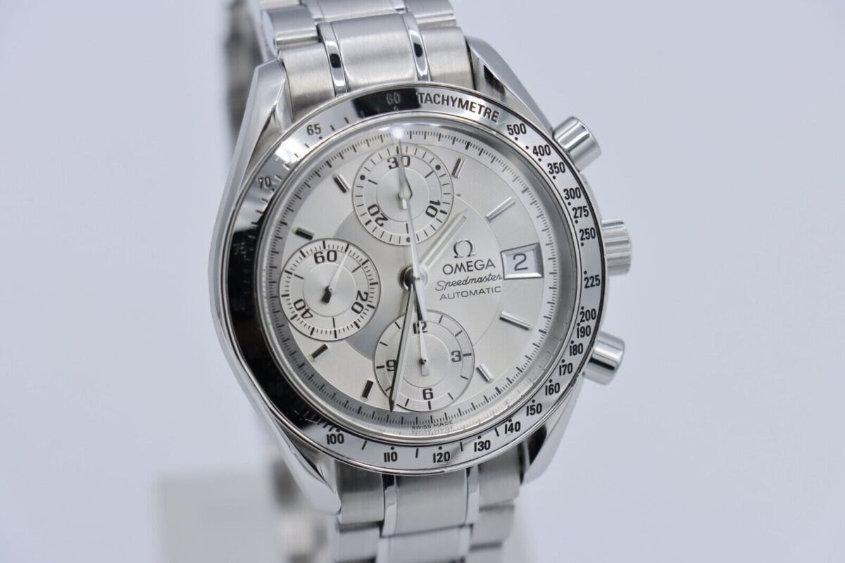 Omega Speedmaster 3513.30 Silver Dial Chronograph 39mm Stainless Steel Bracelet - Image 9