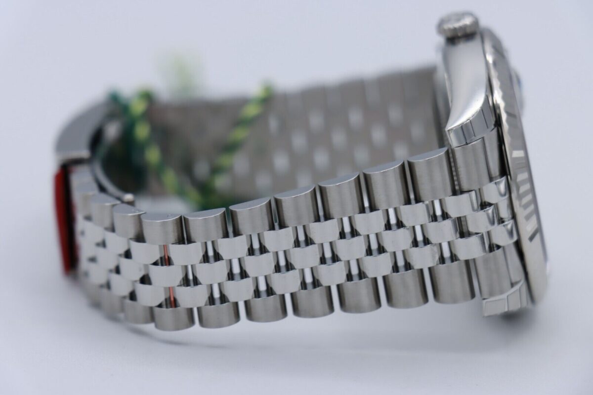 Rolex Datejust 41 126334 Motif Green Fluted Dial Jubilee Band FULLY STICKERED - Image 8