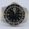 Rolex GMT-Master II 16713 Black Dial & Bezel Two-Tone Oyster Band Circa 1988 - Image 5
