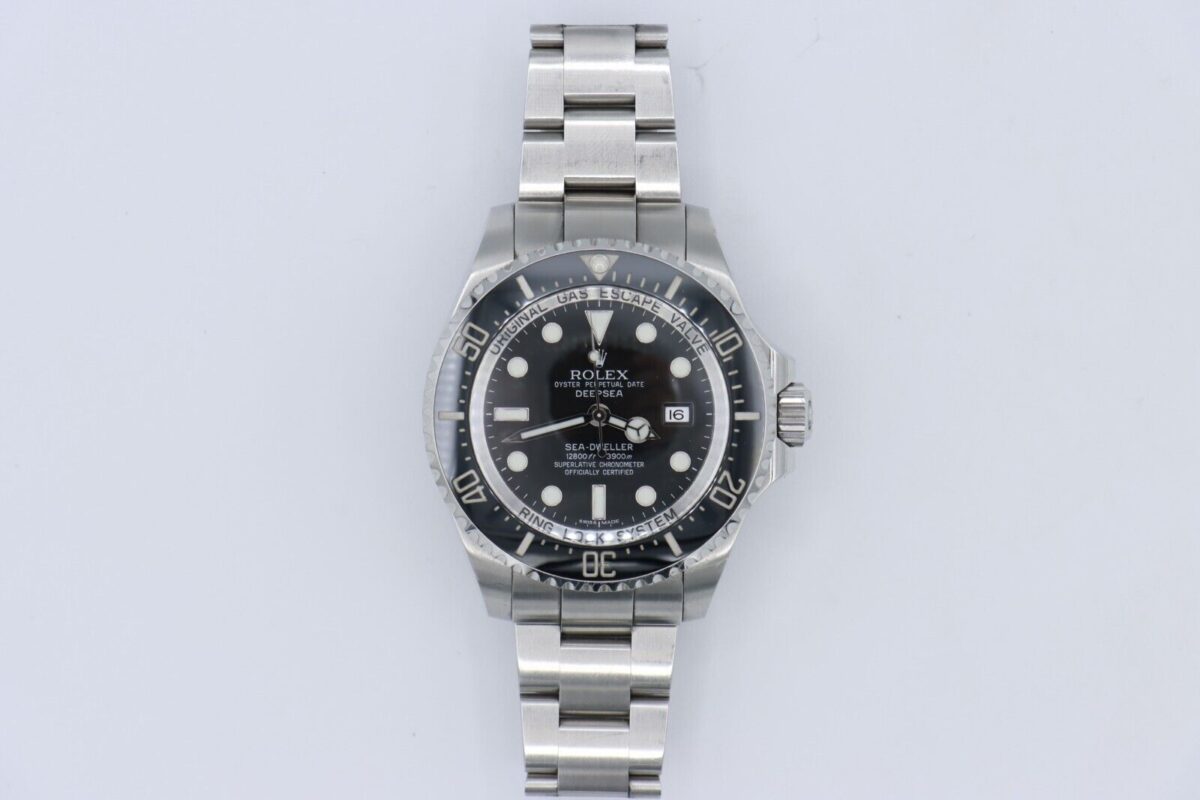 Rolex Sea-Dweller DeepSea 116660 Black Dial & Bezel Oyster Band Box & Papers - Image 2