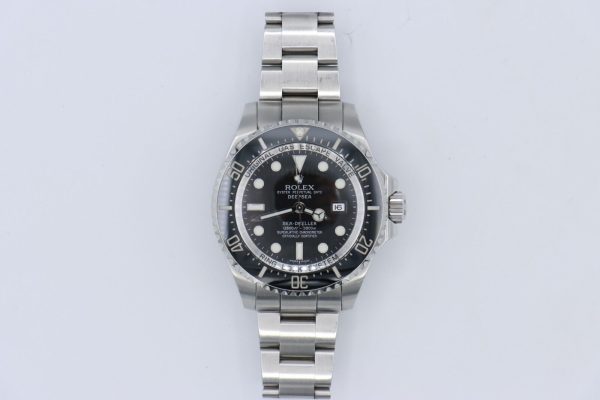 Rolex Sea-Dweller DeepSea 116660 Black Dial & Bezel Oyster Band Box & Papers - Image 2