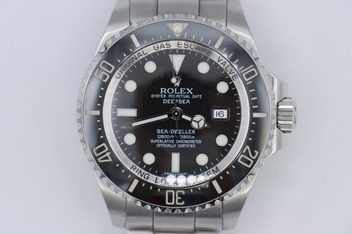 Rolex Sea-Dweller DeepSea 116660 Black Dial & Bezel Oyster Band Box & Papers