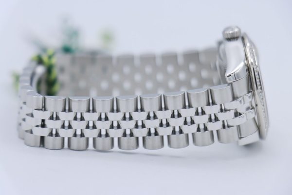 Rolex Midsize Datejust 178384 Meteorite Diamond Dial & Bezel Jubilee Band 31mm - Image 8