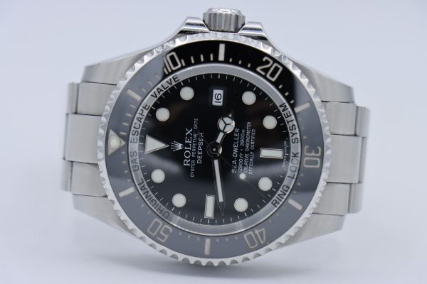 Rolex Sea-Dweller DeepSea 116660 Black Dial & Bezel Oyster Band Box & Papers - Image 5