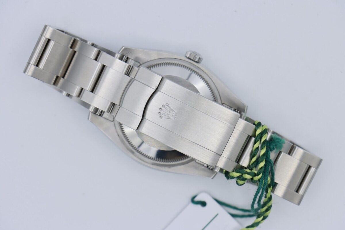 Rolex Oyster Perpetual 114200 Silver Arabic Dial 34mm Box & Papers Year 2017 - Image 4