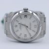 Rolex Oyster Perpetual 114200 Silver Arabic Dial 34mm Box & Papers Year 2017 - Image 5