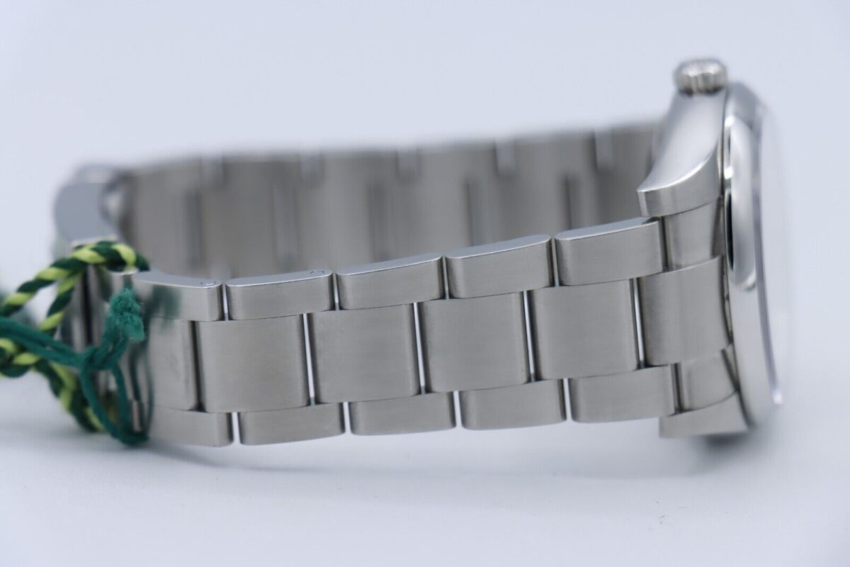 Rolex Oyster Perpetual 114200 Silver Arabic Dial 34mm Box & Papers Year 2017 - Image 8
